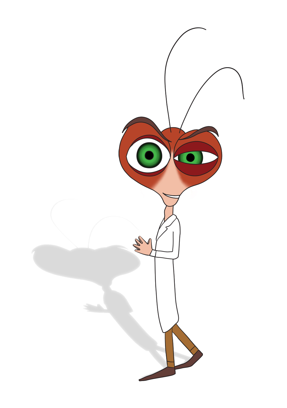 Monsters Vs Aliens Dr Cockroach Human