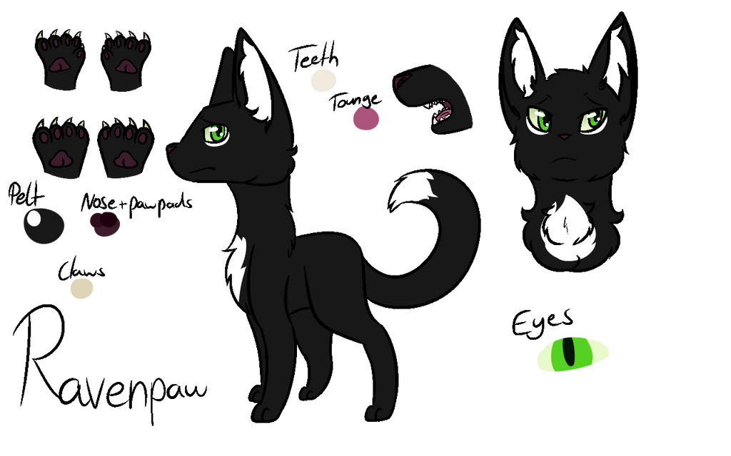 Ravenpaw by Warrior-Cats-Design on DeviantArt