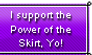 Power of the Skirt Stamp
