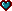Teal and Red Heart Bullet