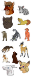 Doodle Gift Compilation by Songdog-StrayFang