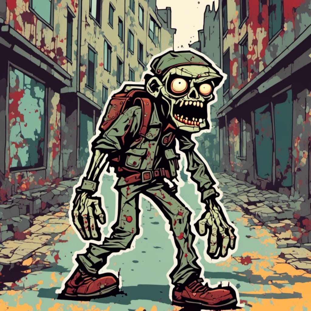 Deviantart Vendant Zombie Cartoon Soldier Zombie by VividMindArt on DeviantArt
