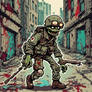 Cartoon Soldier Zombie