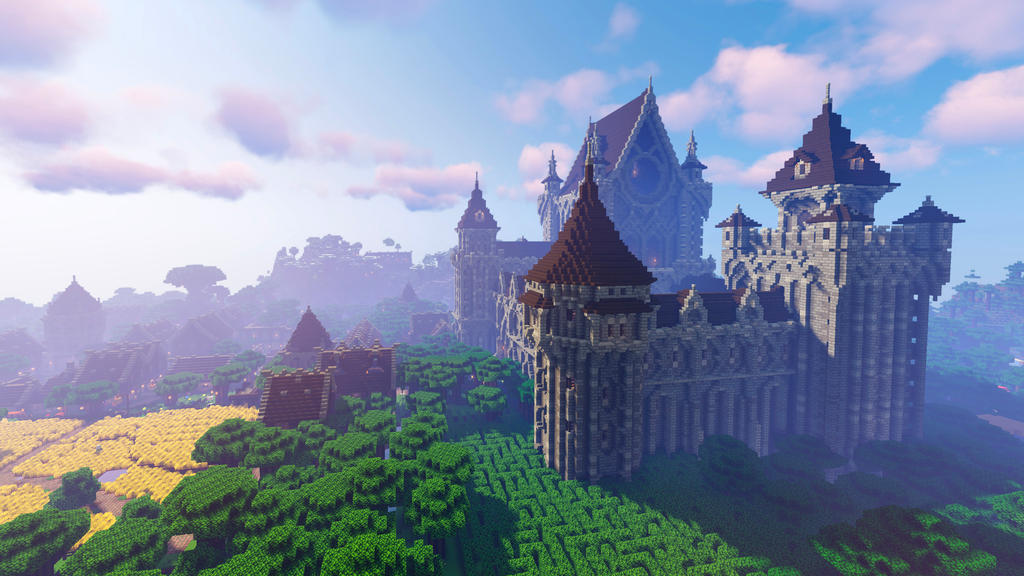 Royal Minecraft Castle By Jonocroxford On DeviantArt