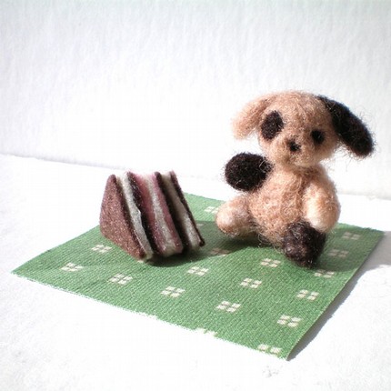 Chibi Felted Puppy