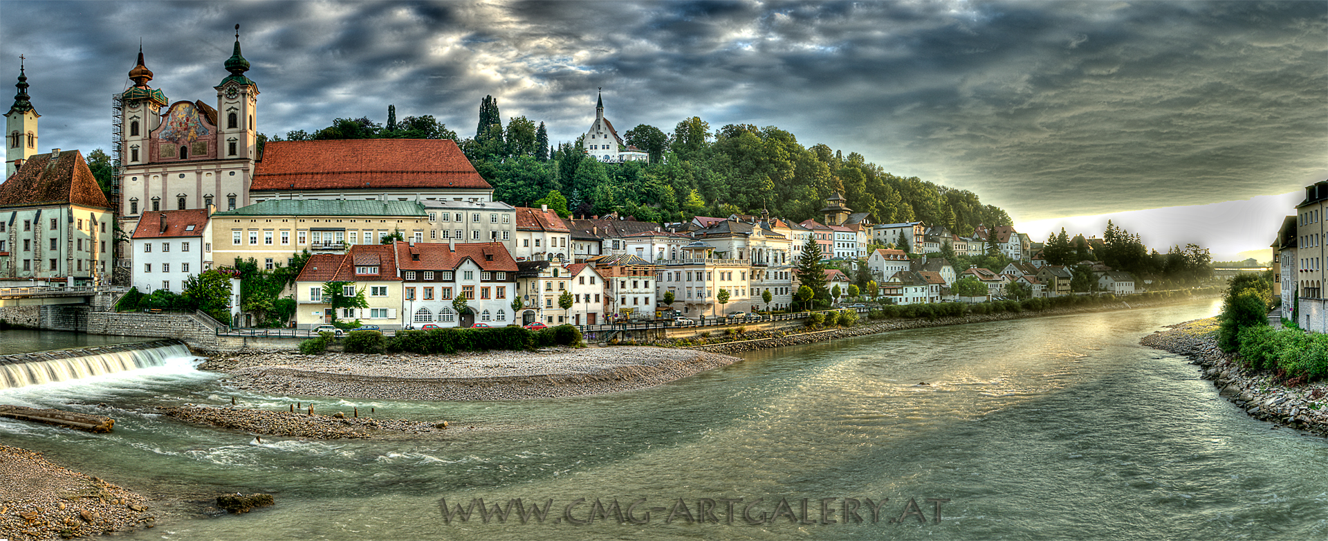 My_Hometown_Steyr_Panpainterly