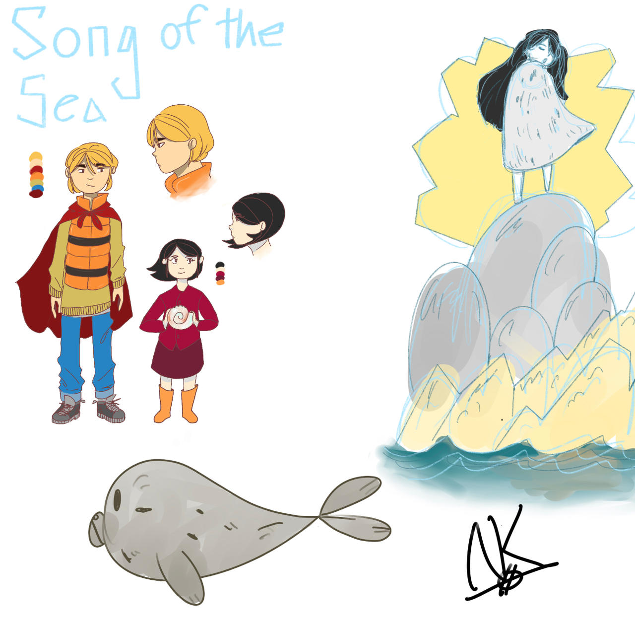 Song Of The Sea Fanart By 1ninja Nina2 On Deviantart Song Of The Sea Fanart By 1ninja Nina2 On Deviantart