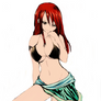 Erza Scarllet of Fairy Tail In bikini too