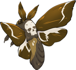 Desert Mortmoth by AlphaStryx