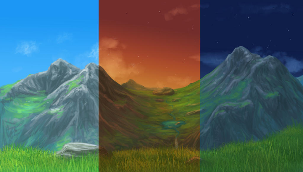 Mountain Valley Background Pack by AlphaStryx on DeviantArt