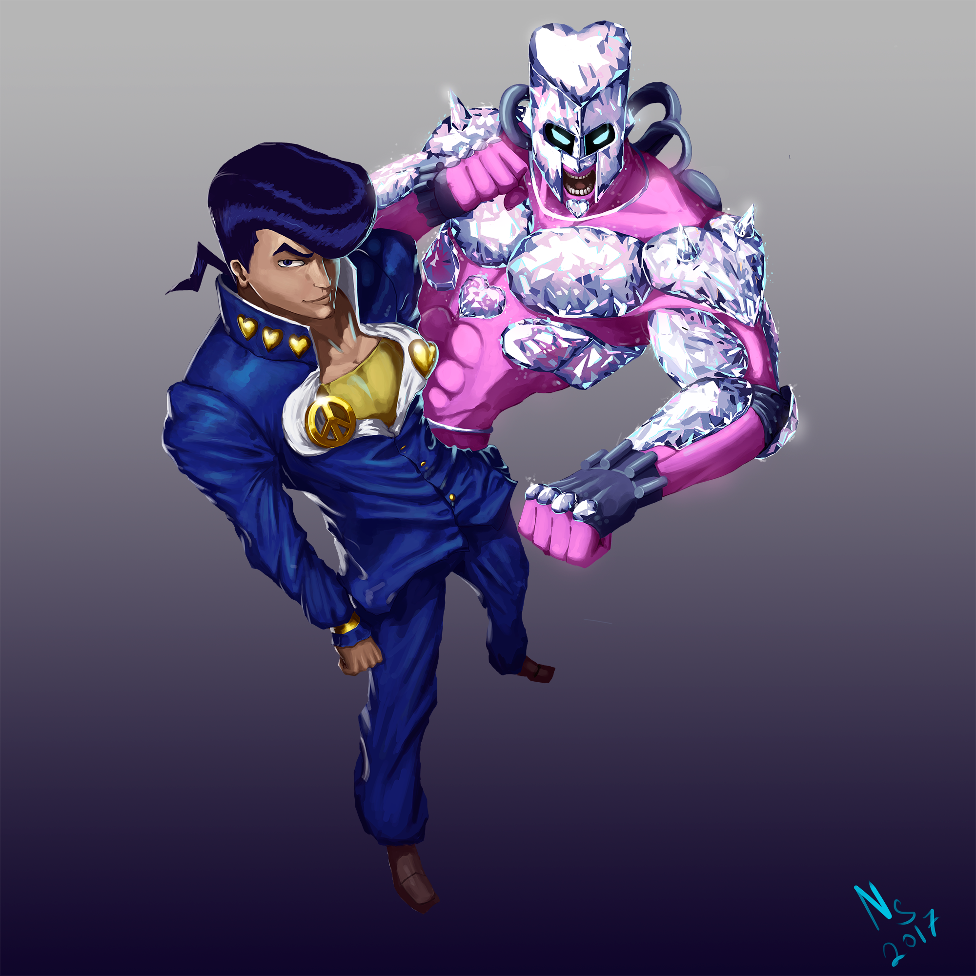 Josuke First Design Josuke Higashikata Diamond