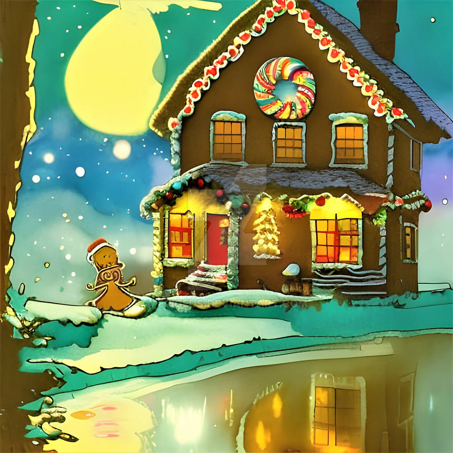 Gingerbread Home by Epigeus on DeviantArt