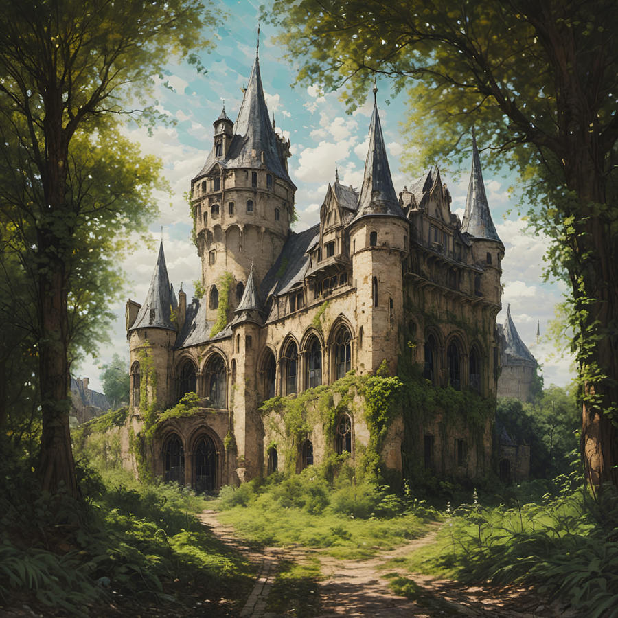 Overgrown Castle by Epigeus on DeviantArt