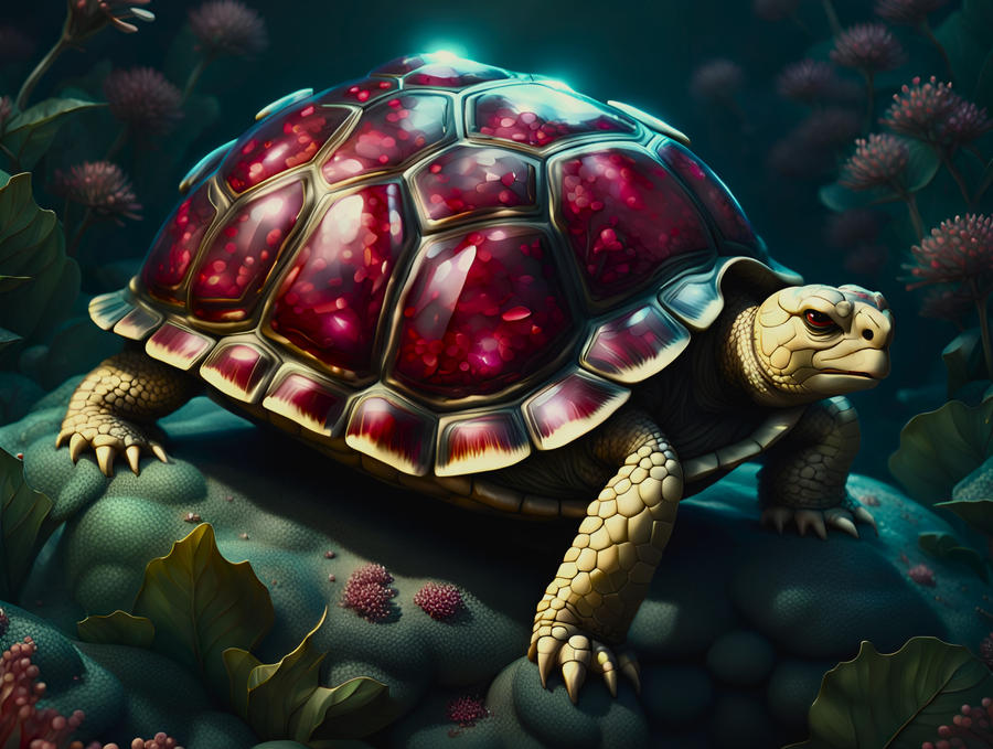 Ruby Shell Extremely Rare Ruby Shell Tortoise by Epigeus on DeviantArt