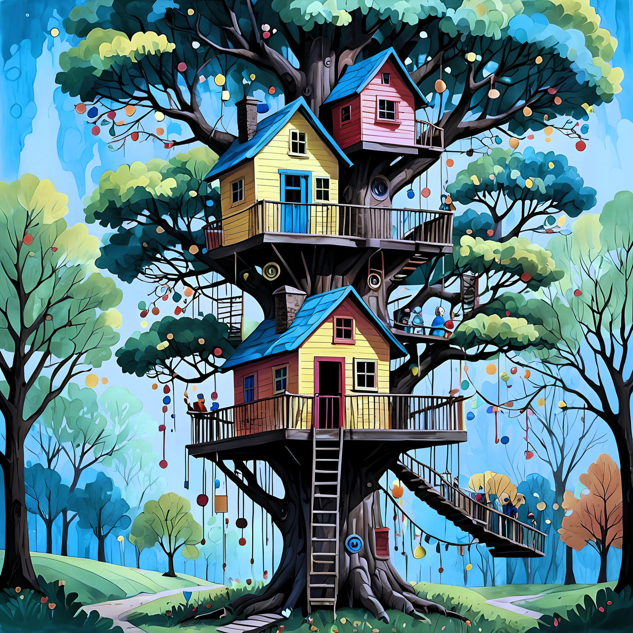 COMMUNITY TREEHOUSE by Epigeus on DeviantArt