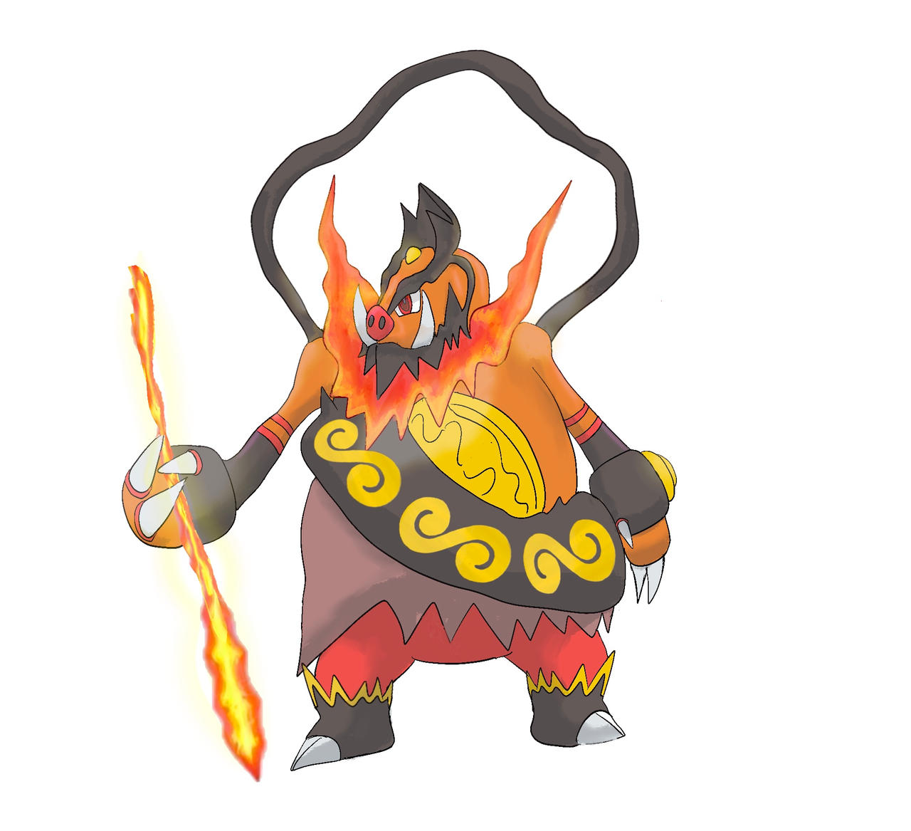 Emboar Tf Emboar Gijinka By Spiderettes On Deviantart