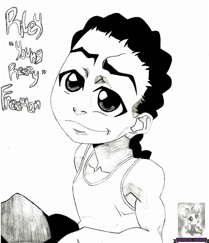 My Riley Freeman Drawing by SolaSista on DeviantArt