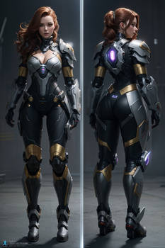 Female mecha armor series (1)