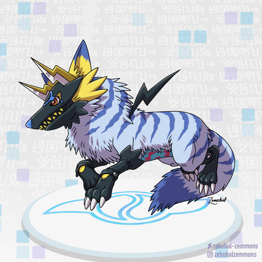 Rappomon by ZebubAl-Zemmons on DeviantArt