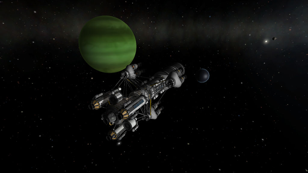 Entering Jool Orbit by menalaos1971 on DeviantArt