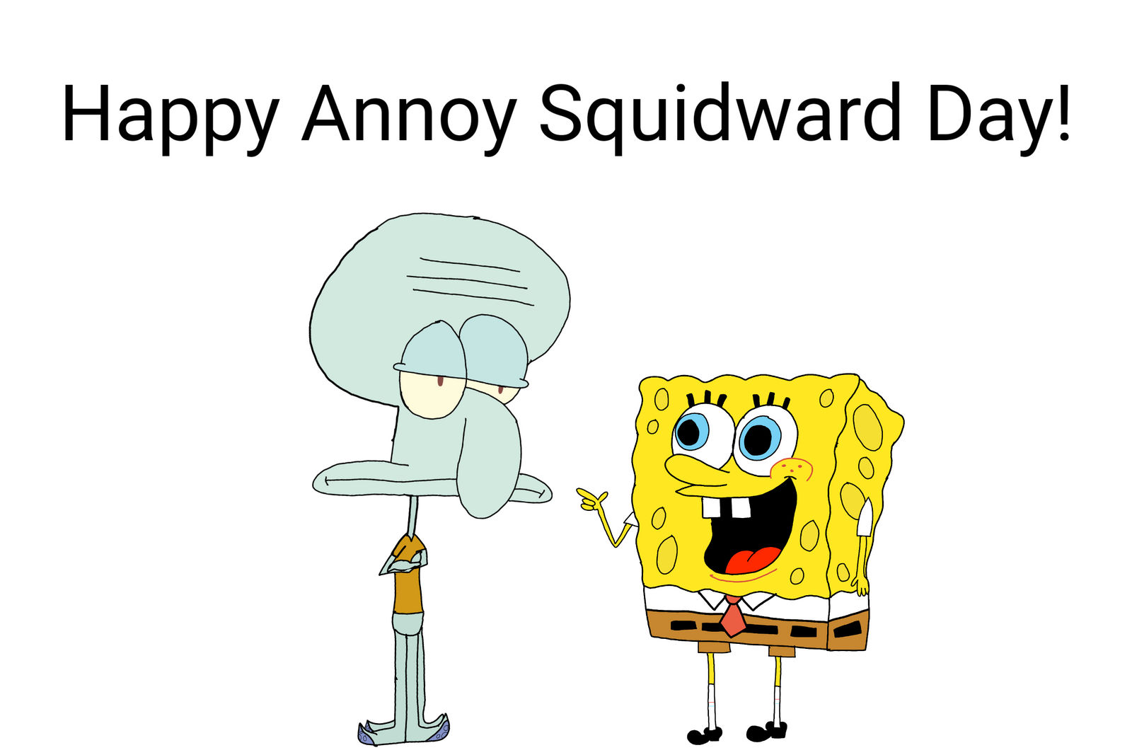 Happy Annoy Squidward Day! by josias0303 on DeviantArt