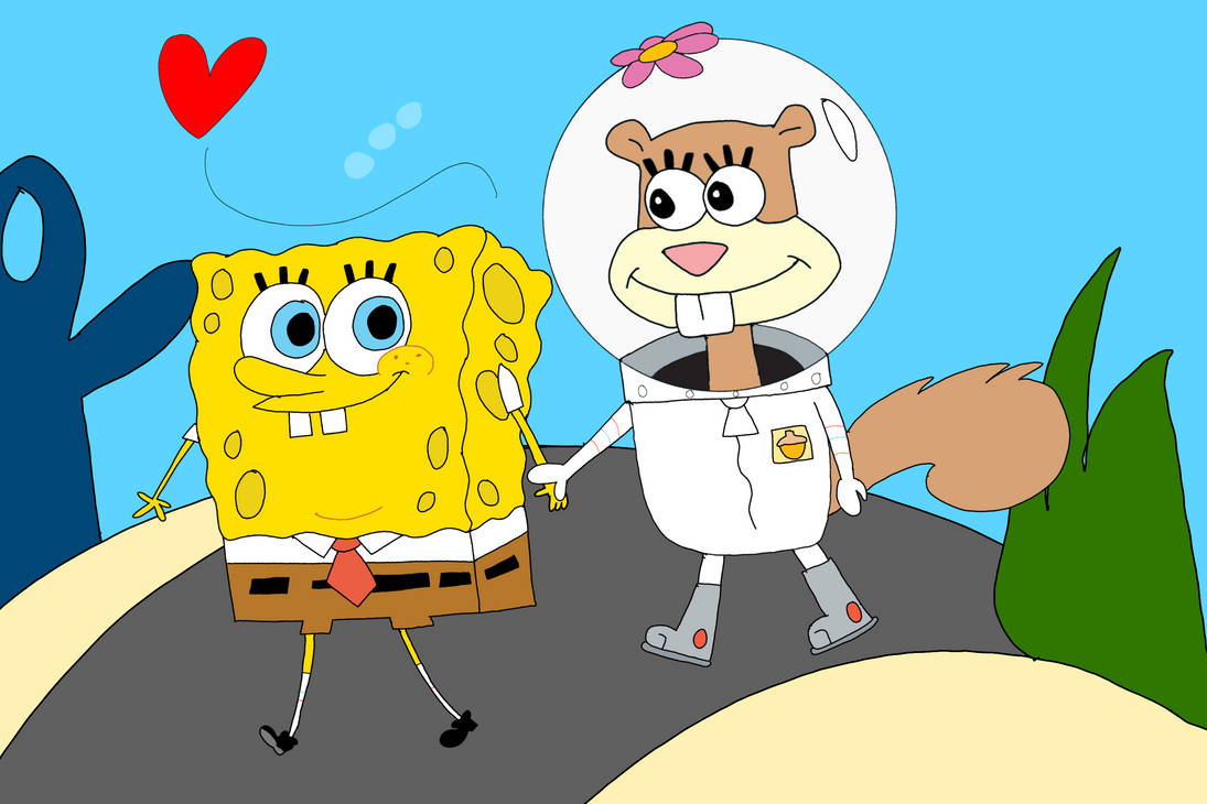Sandy Hug Spongebob and Sandy is love it by josias0303 on DeviantArt