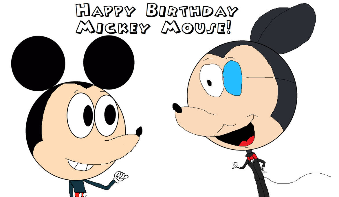 Happy Birthday Mickey Mouse! by josias0303 on DeviantArt