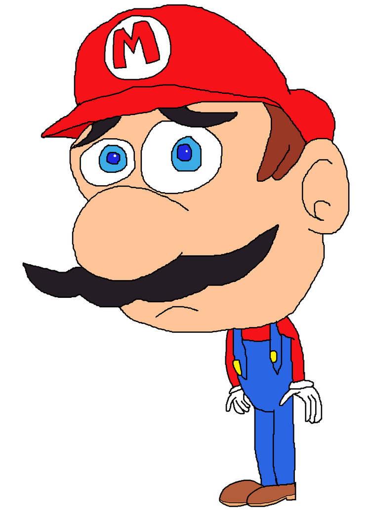 It has to say goodbye to Mario. by josias0303 on DeviantArt