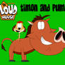 'The Loud House' Style: Timon and Pumbaa