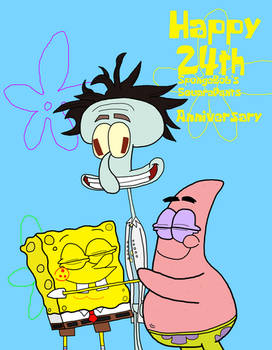 Happy 24th SpongeBob Anniversary