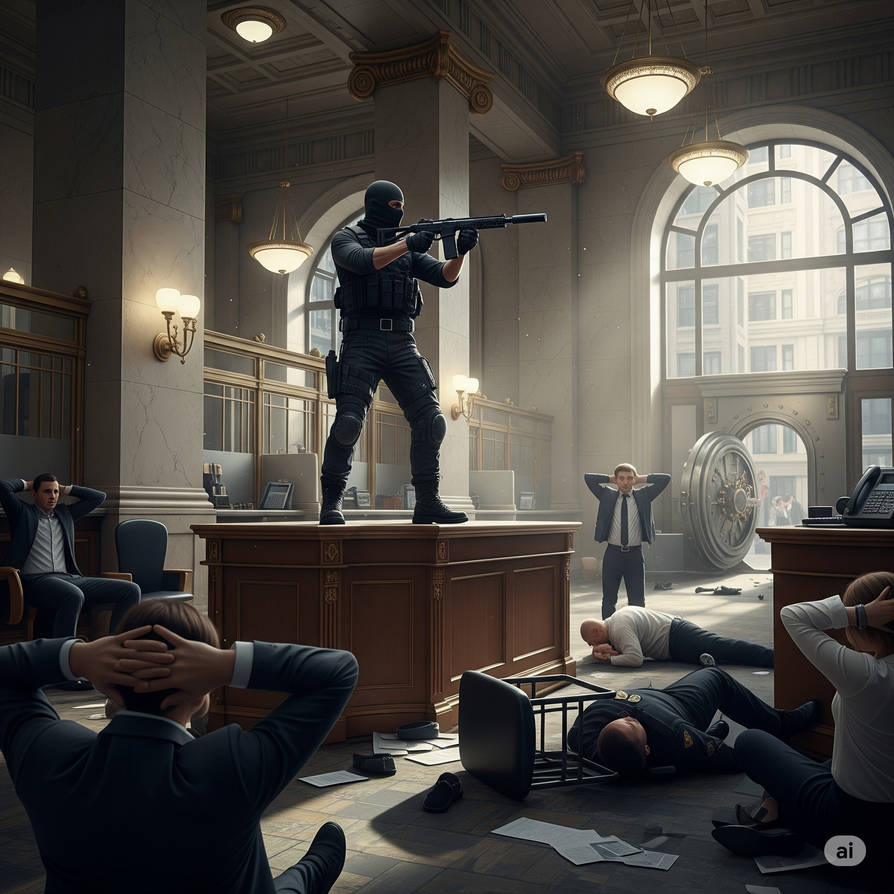 Distorted Robber Professional robbers at work by maskedbankrobber on DeviantArt