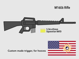 M16E6 Rifle