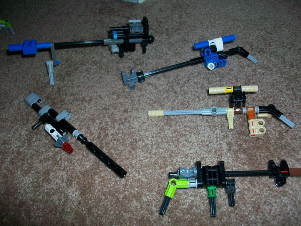 Lego sniper rifles by mcdn on DeviantArt