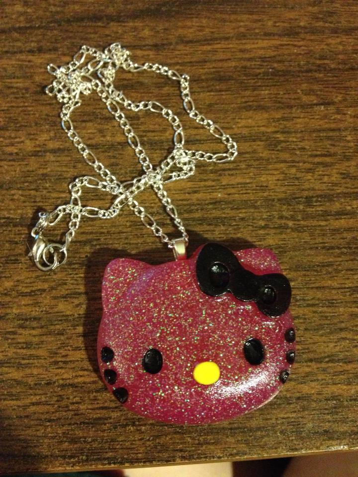 COMMISSION Hello Kitty Necklace