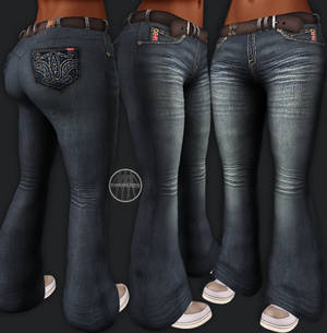 AngelRED Couture - Mesh Tihary Jeans