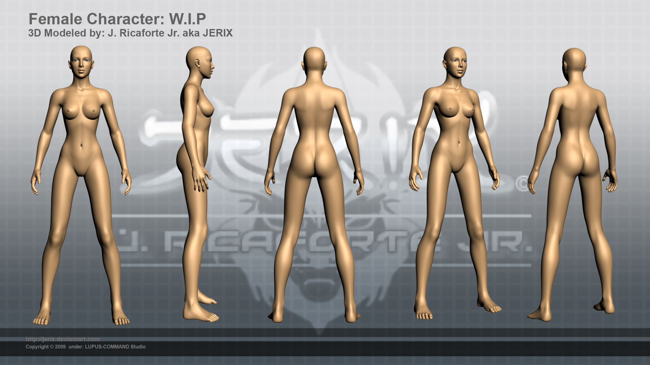 Female Character Anatomy