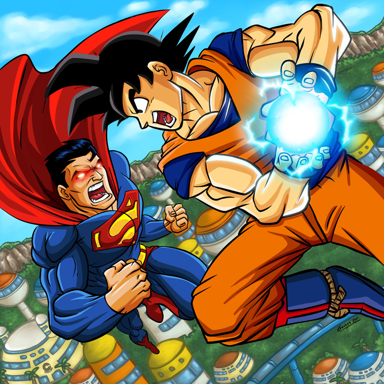 Goku instinto superior completo vs Superman Prime by JoaoAugusto34 on  DeviantArt