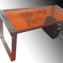 butterfly girl desk