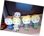 APH- More Hetalia Papercrafts by cartunegirl56