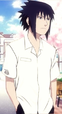 Sasuke Uchiha Konoha High School