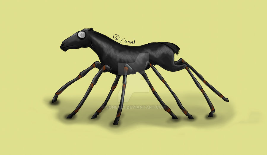 Spider horse by sonek23 on DeviantArt