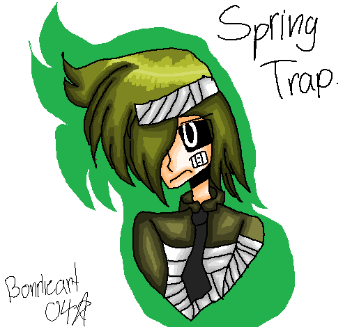 Springtrap as a human.