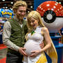 Mohn and pregnant Lusamine Cosplay - Picture