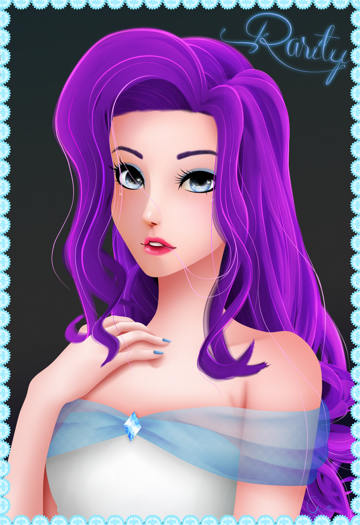 Human Rarit Rarity Human by SrtaGiuu on DeviantArt
