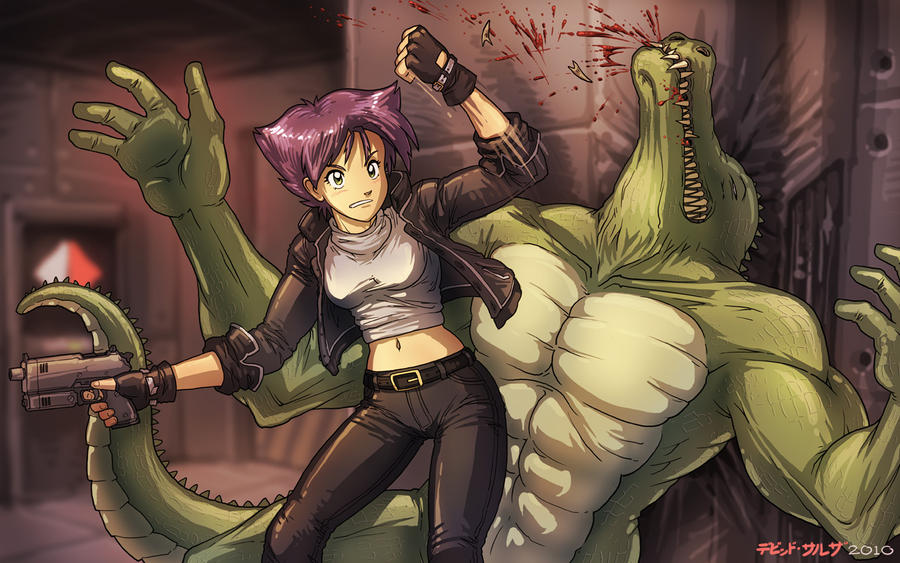 Konoko vs Master Gator