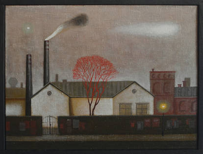 Old factory III, cityscape