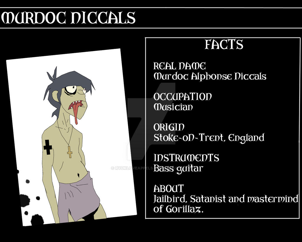 Murdoc Niccals