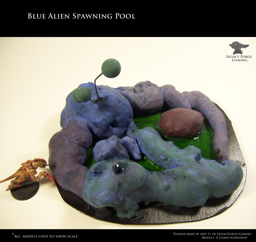Blue Alien Spawning Pool by LegacyForgeGaming on DeviantArt