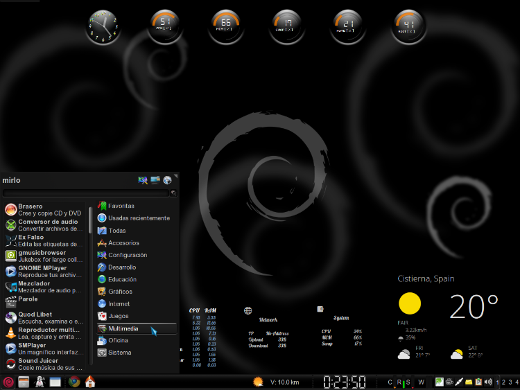 Descargar iconos, Debian-OSX-Old: