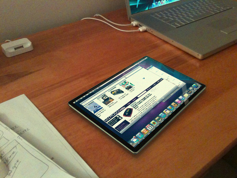 Apple Tablet Mockup